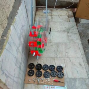 Plastic Hand Pushed Single Box Seeder
